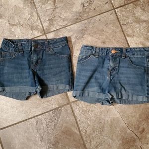 Girls denim shorts